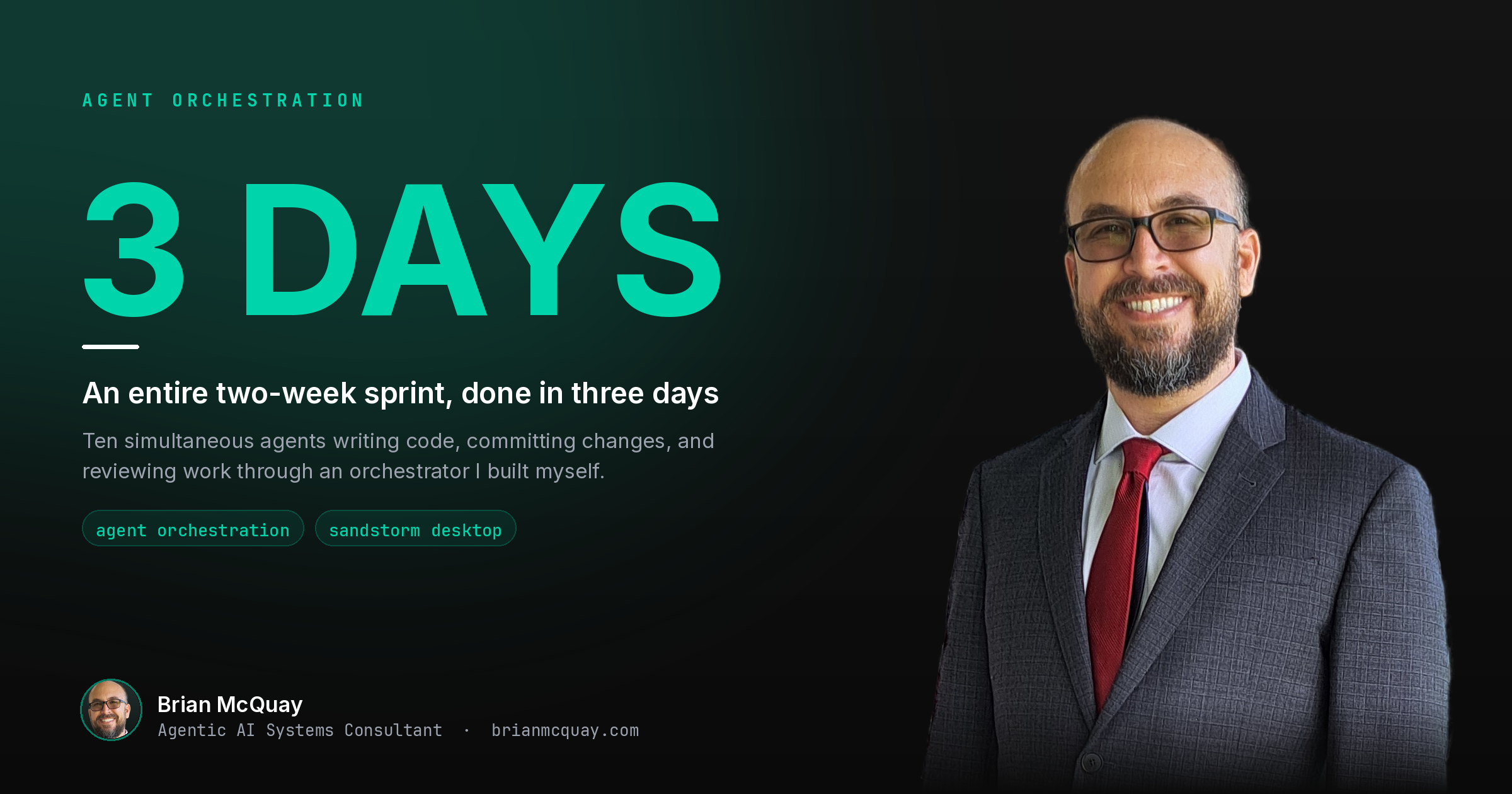 Building at the Frontier: How I Built My Own AI Agent Orchestrator and Finished a Two-Week Sprint in Three Days
